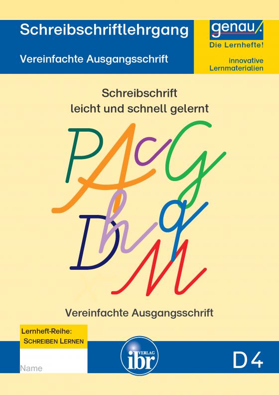 Cover-Bild D4 - Schreibschriftlehrgang