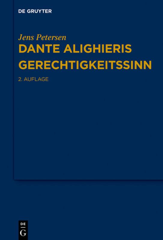 Cover-Bild Dante Alighieris Gerechtigkeitssinn