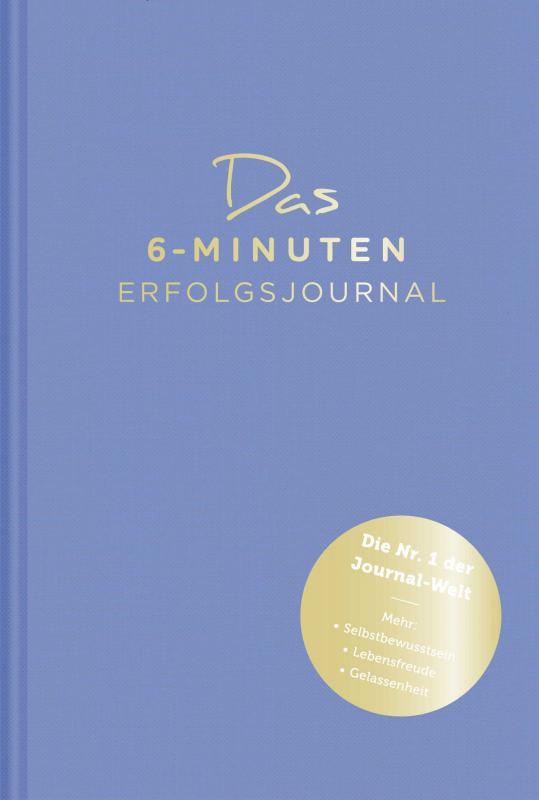 Cover-Bild Das 6-Minuten-Erfolgsjournal (mittelblau)