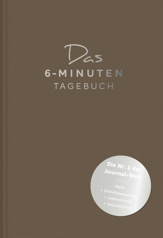 Cover-Bild Das 6-Minuten-Tagebuch (schokobraun)