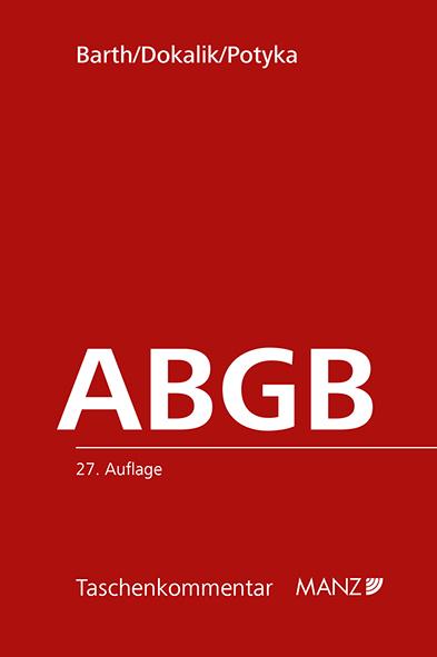 Cover-Bild Das Allgemeine bürgerliche Gesetzbuch ABGB
