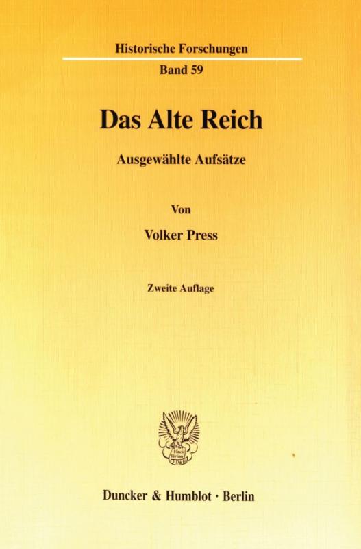 Cover-Bild Das Alte Reich.