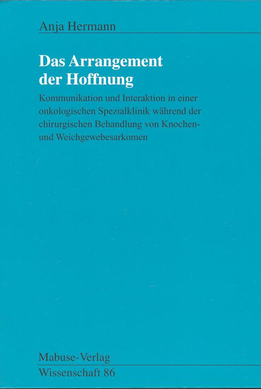 Cover-Bild Das Arrangement der Hoffnung