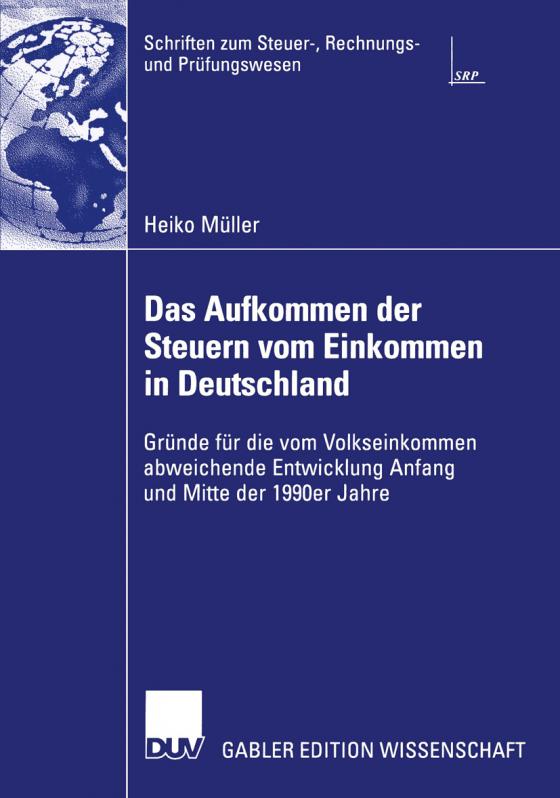 Cover-Bild Das Aufkommen der Steuern vom Einkommen in Deutschland