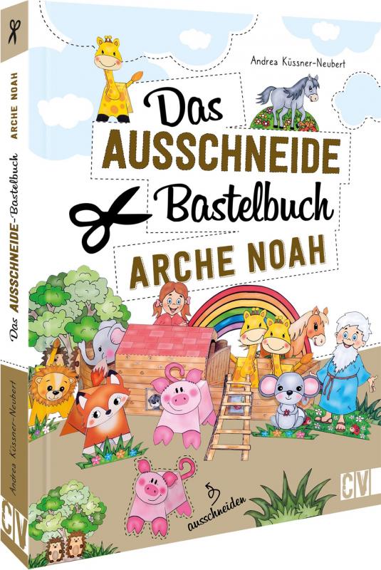 Cover-Bild Das Ausschneide-Bastelbuch Arche Noah