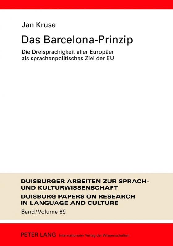 Cover-Bild Das Barcelona-Prinzip