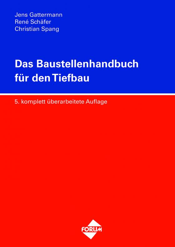 Cover-Bild Das Baustellenhandbuch für den Tiefbau