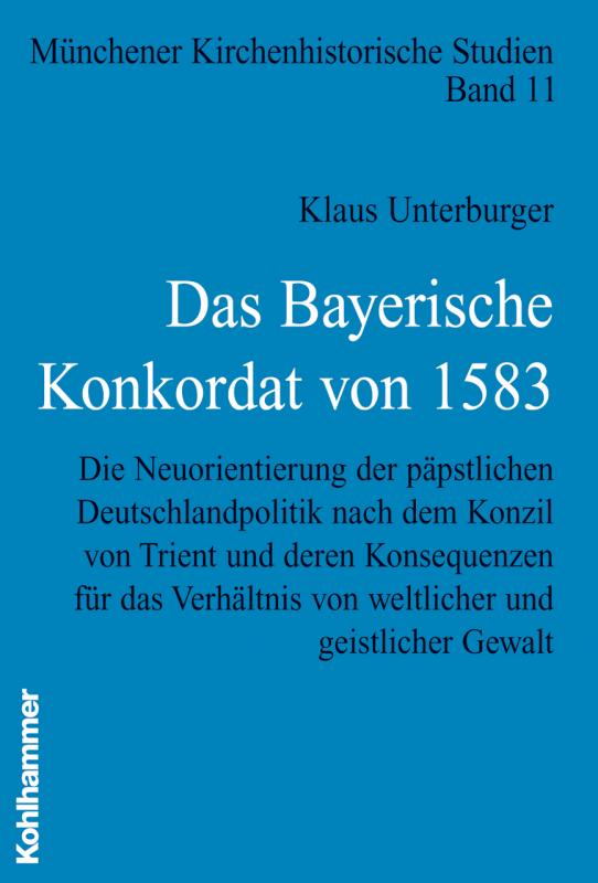 Cover-Bild Das Bayerische Konkordat von 1583