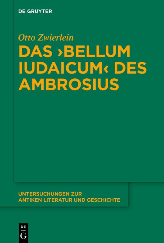 Cover-Bild Das ›Bellum Iudaicum‹ des Ambrosius