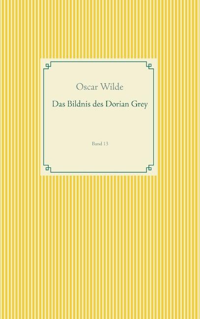 Cover-Bild Das Bildnis des Dorian Grey