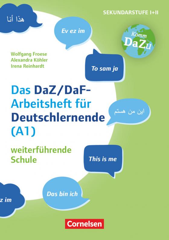 Cover-Bild "Das bin ich" - das DaZ/DaF Arbeitsheft für Deutschlernende (A1) weiterführende Schule - Mit Aufgaben zum Gestalten, Schreiben und Sprechen