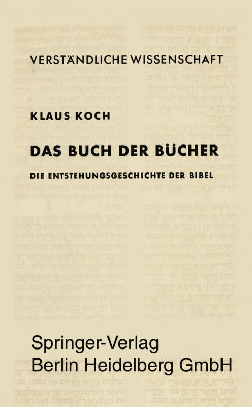 Cover-Bild Das Buch der Bücher