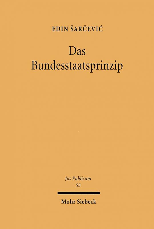 Cover-Bild Das Bundesstaatsprinzip