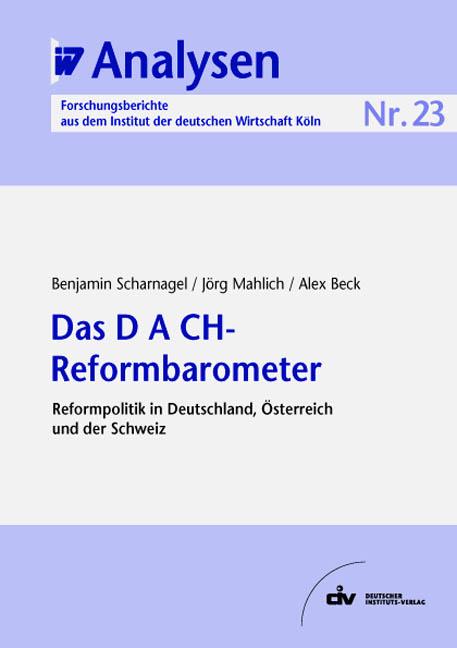 Cover-Bild Das D A CH-Reformbarometer