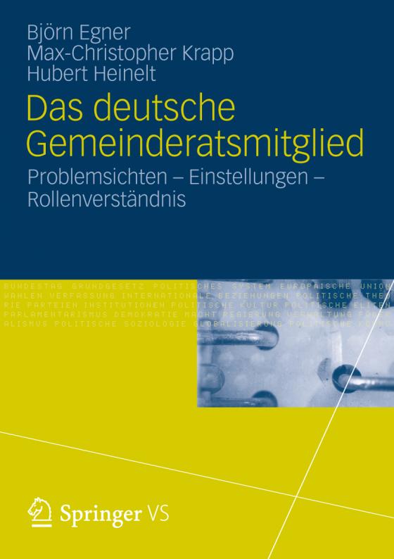 Cover-Bild Das deutsche Gemeinderatsmitglied