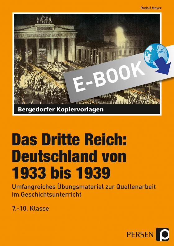 Cover-Bild Das Dritte Reich: Deutschland von 1933 bis 1939