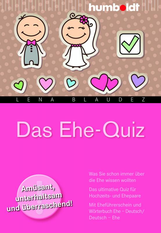 Cover-Bild Das Ehe-Quiz