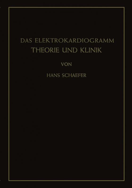 Cover-Bild Das Elektrokardiogramm