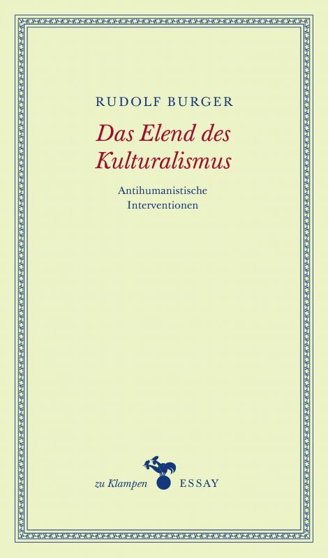 Cover-Bild Das Elend des Kulturalismus