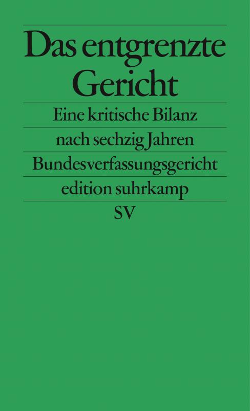 Cover-Bild Das entgrenzte Gericht