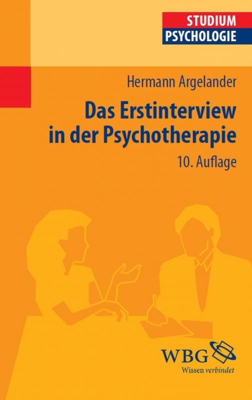Cover-Bild Das Erstinterview in der Psychotherapie
