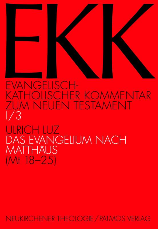 Cover-Bild Das Evangelium nach Matthäus, EKK I/3