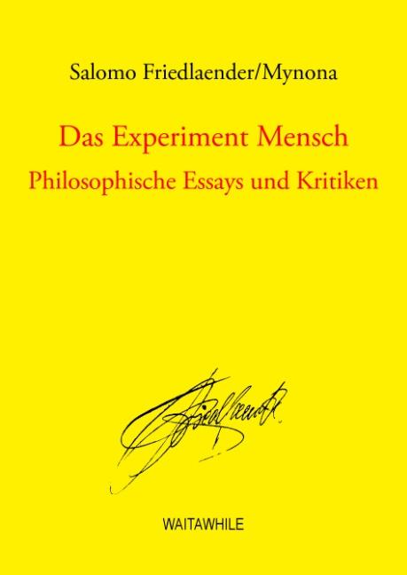 Cover-Bild Das Experiment Mensch