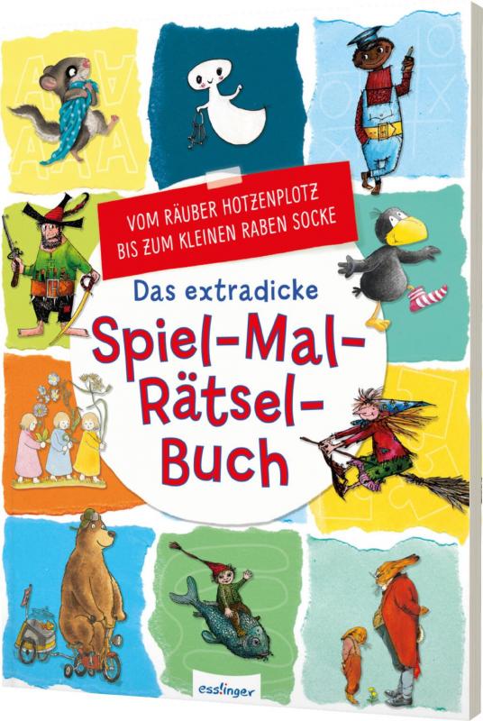 Cover-Bild Das extradicke Spiel-Mal-Rätsel-Buch