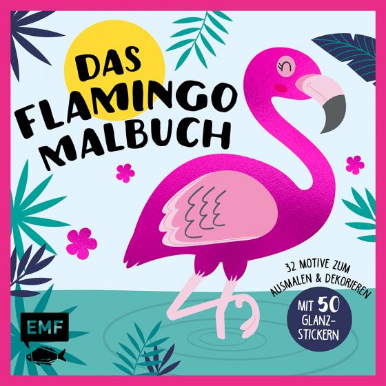 Cover-Bild Das Flamingo-Malbuch