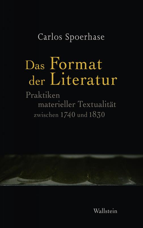 Cover-Bild Das Format der Literatur