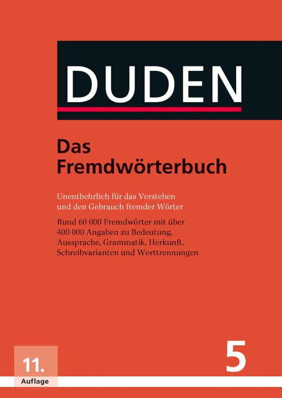 Cover-Bild Das Fremdwörterbuch