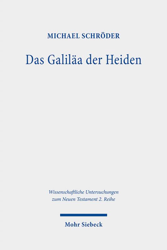 Cover-Bild Das Galiläa der Heiden