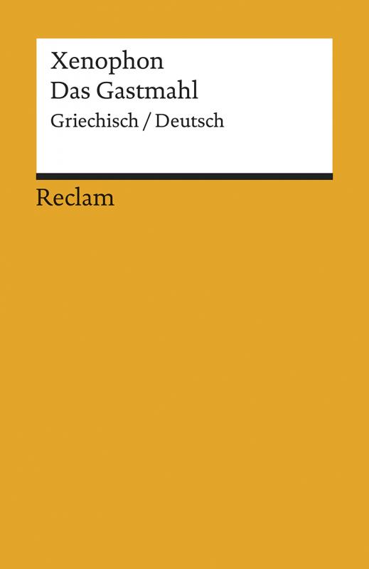 Cover-Bild Das Gastmahl. Griechisch/Deutsch