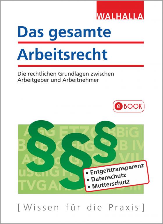 Cover-Bild Das gesamte Arbeitsrecht 2018