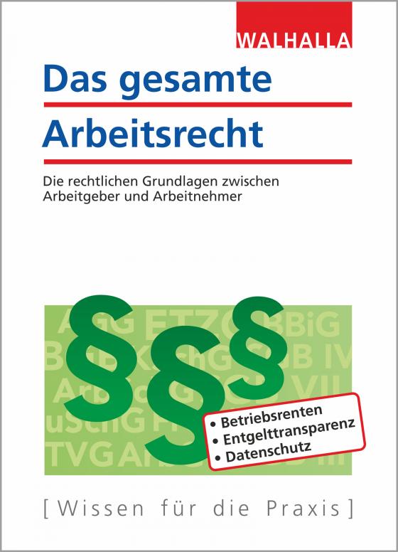 Cover-Bild Das gesamte Arbeitsrecht