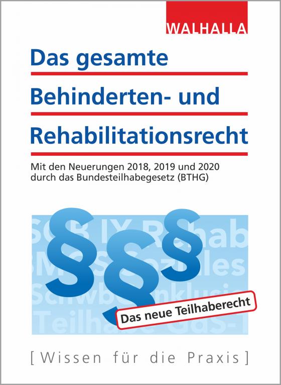 Cover-Bild Das gesamte Behinderten- und Rehabilitationsrecht 2019