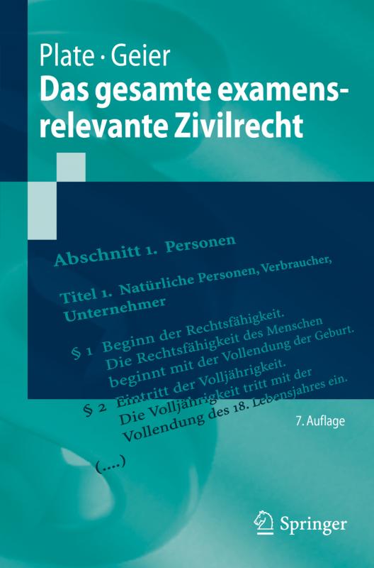 Cover-Bild Das gesamte examensrelevante Zivilrecht
