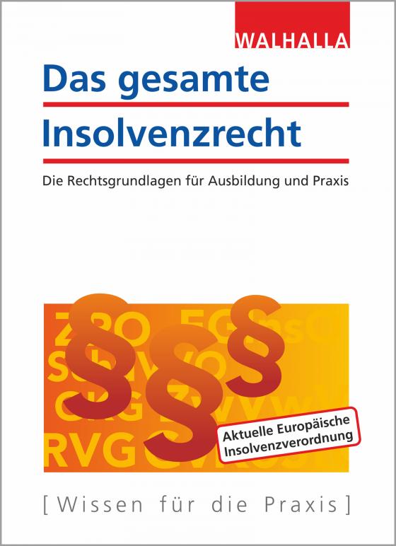 Cover-Bild Das gesamte Insolvenzrecht