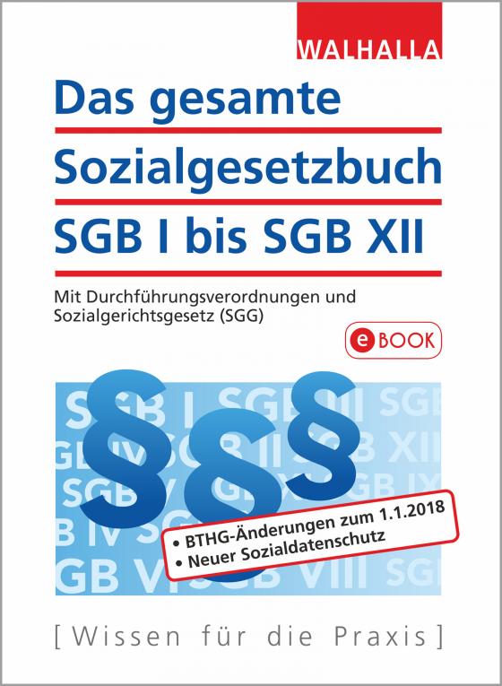 Cover-Bild Das gesamte Sozialgesetzbuch I bis XII