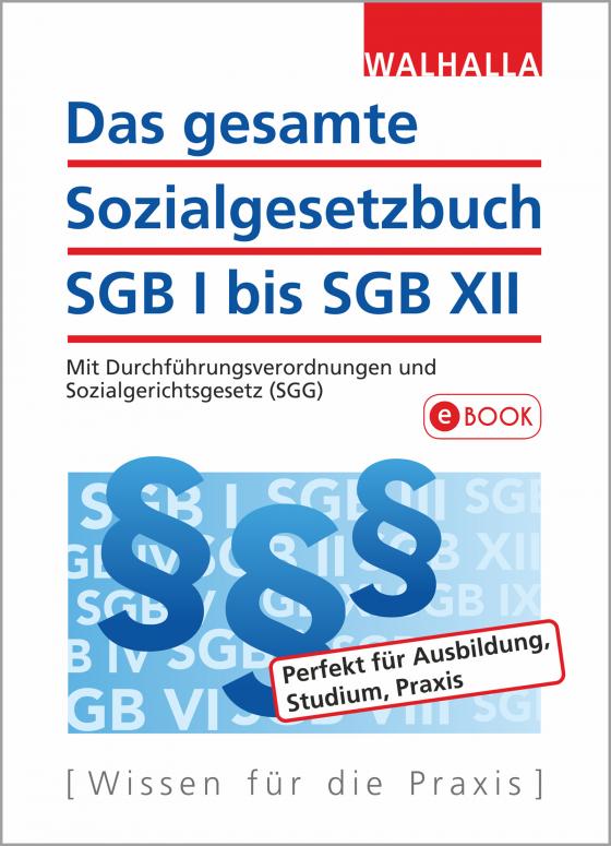 Cover-Bild Das gesamte Sozialgesetzbuch I bis XII