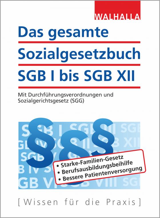 Cover-Bild Das gesamte Sozialgesetzbuch SGB I bis SGB XII