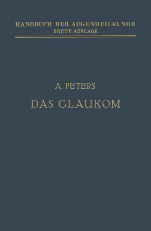 Cover-Bild Das Glaukom