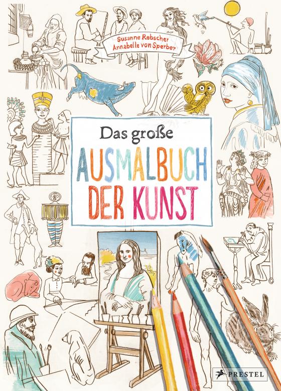 Cover-Bild Das große Ausmalbuch der Kunst