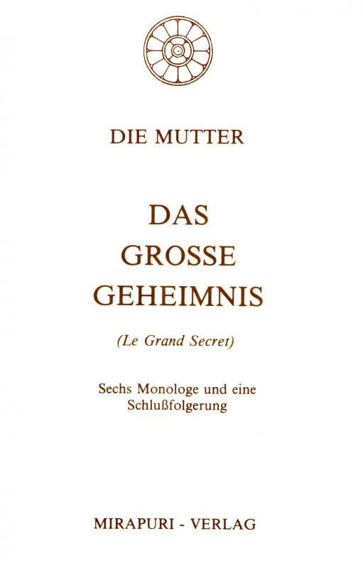 Cover-Bild Das grosse Geheimnis