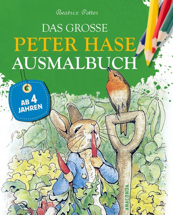 Cover-Bild Das große Peter Hase Ausmalbuch