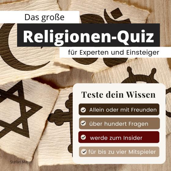 Cover-Bild Das große Religionen-Quiz für Experten und Einsteiger