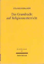 Cover-Bild Das Grundrecht auf Religionsunterricht