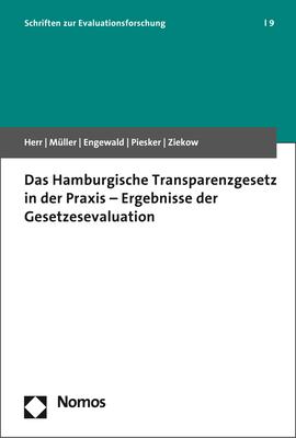 Cover-Bild Das Hamburgische Transparenzgesetz in der Praxis
