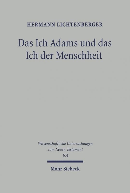 Cover-Bild Das Ich Adams und das Ich der Menschheit