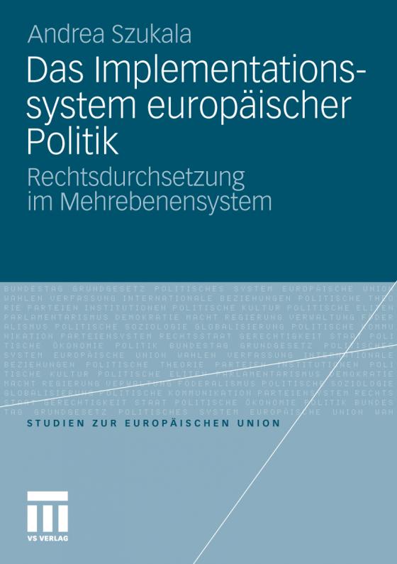 Cover-Bild Das Implementationssystem europäischer Politik